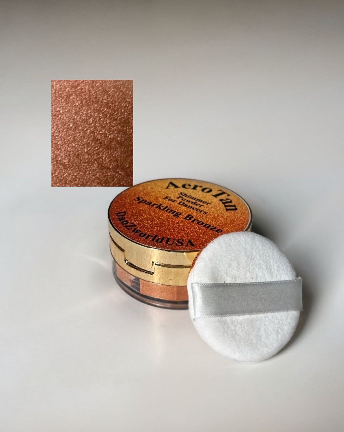 Chocolate - bronze shimmer powder