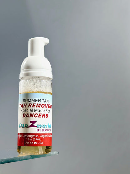 Tan & Makeup organic foam remover (for clothes and skin)